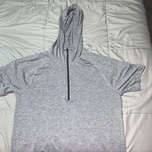 Short Sleeve Workout Hoodie